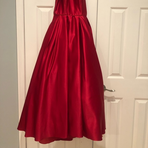 Avery G Red Gown from Bloomingdales - Picture 3 of 7